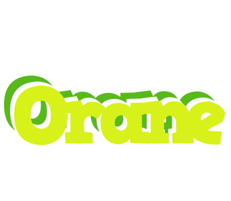 Orane citrus logo