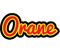 Orane fireman logo