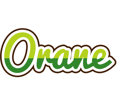Orane golfing logo