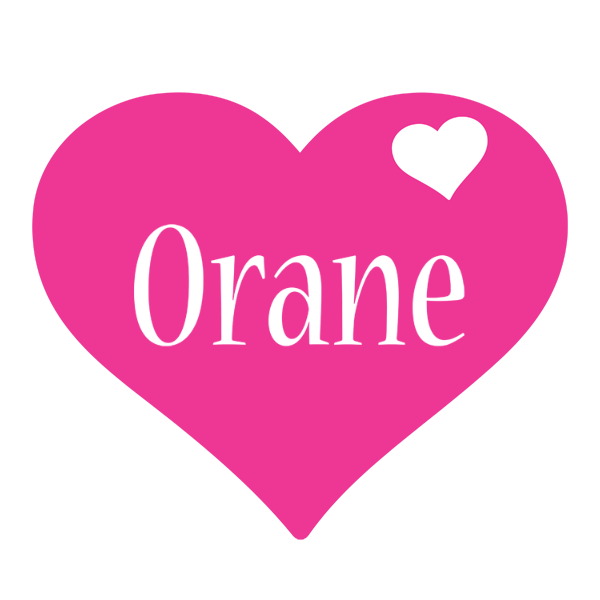 Orane love-heart logo