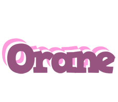 Orane relaxing logo