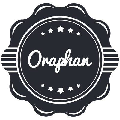 Oraphan badge logo