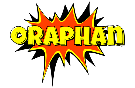Oraphan bazinga logo
