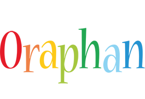 Oraphan birthday logo