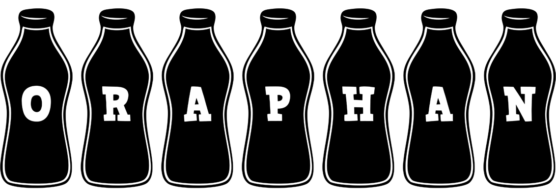 Oraphan bottle logo