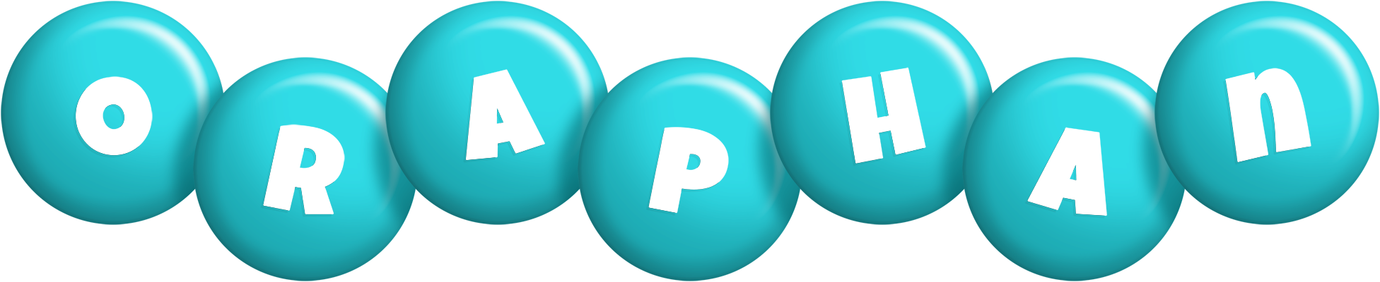 Oraphan candy-azur logo
