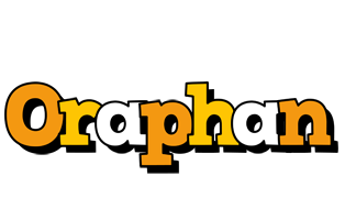 Oraphan cartoon logo