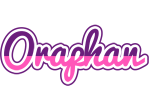 Oraphan cheerful logo