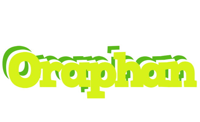 Oraphan citrus logo