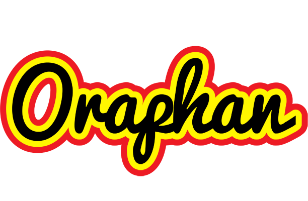 Oraphan flaming logo