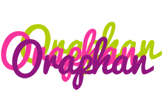 Oraphan flowers logo