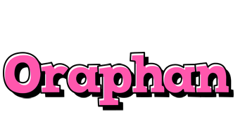 Oraphan girlish logo