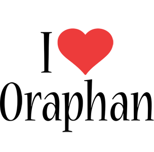 Oraphan i-love logo