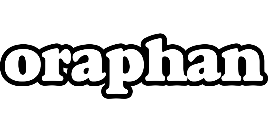 Oraphan panda logo