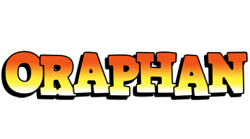 Oraphan sunset logo