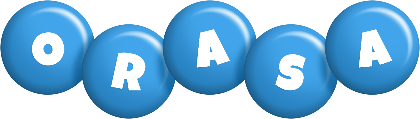 Orasa candy-blue logo