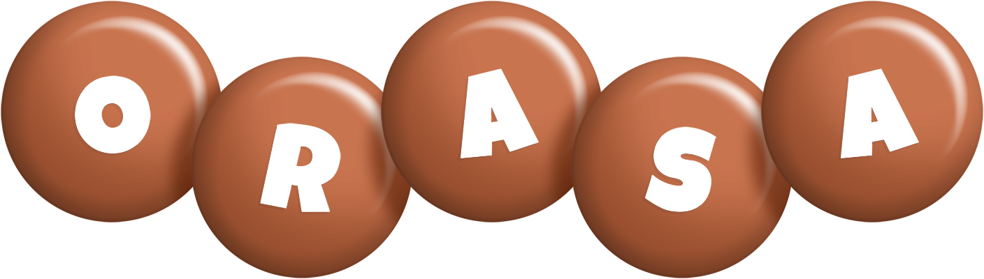 Orasa candy-brown logo