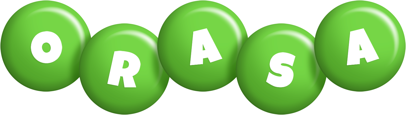 Orasa candy-green logo