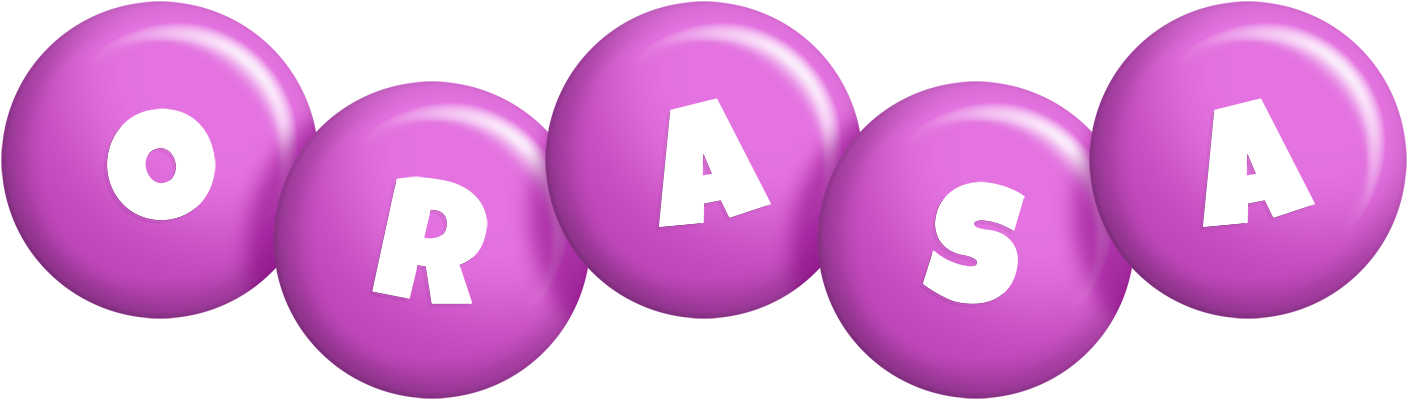 Orasa candy-purple logo