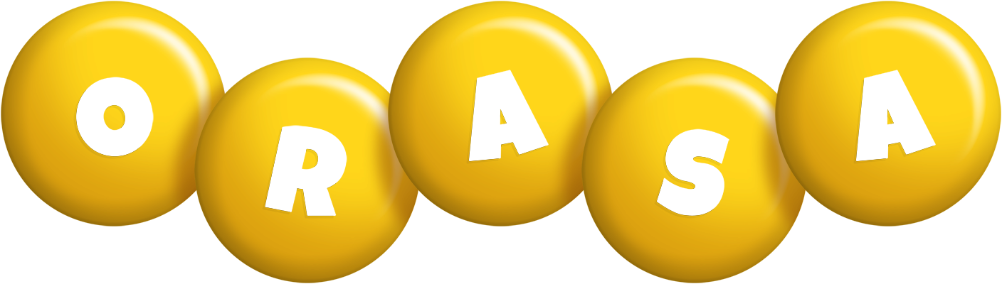 Orasa candy-yellow logo