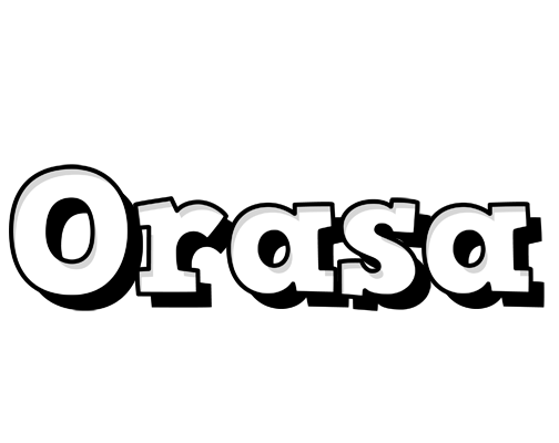 Orasa snowing logo