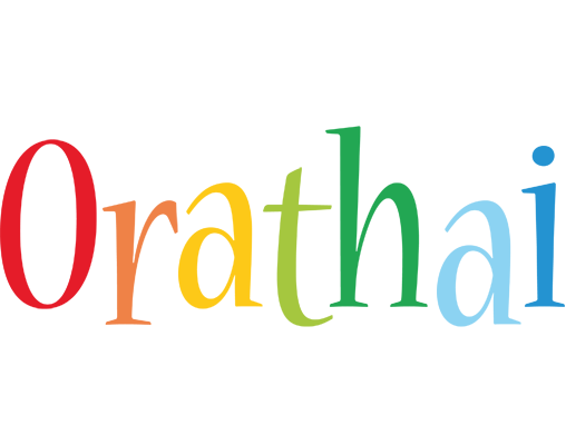 Orathai birthday logo