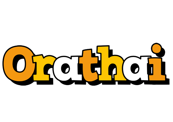 Orathai cartoon logo