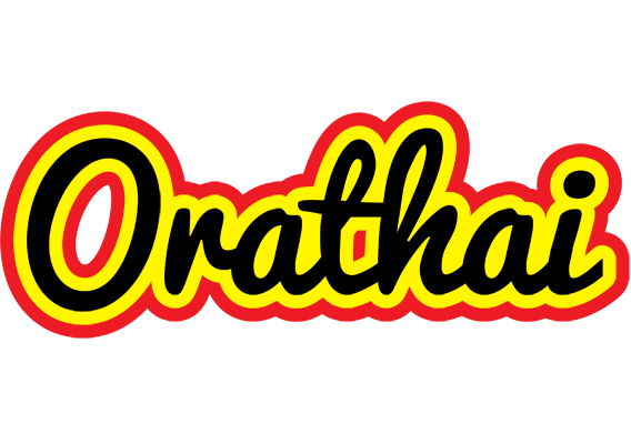 Orathai flaming logo