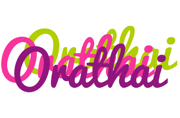 Orathai flowers logo