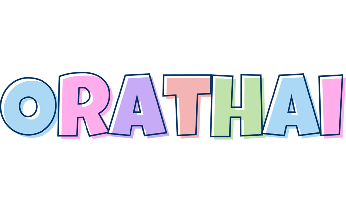 Orathai pastel logo