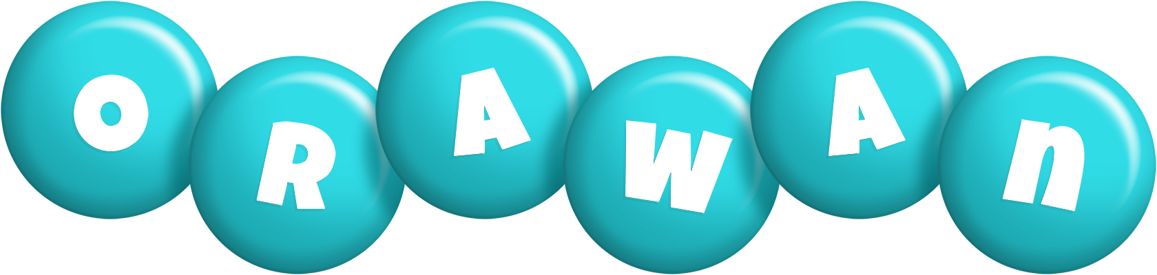 Orawan candy-azur logo