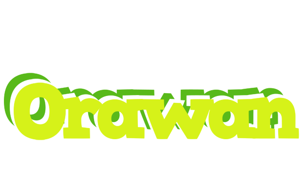 Orawan citrus logo