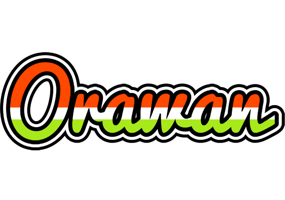 Orawan exotic logo