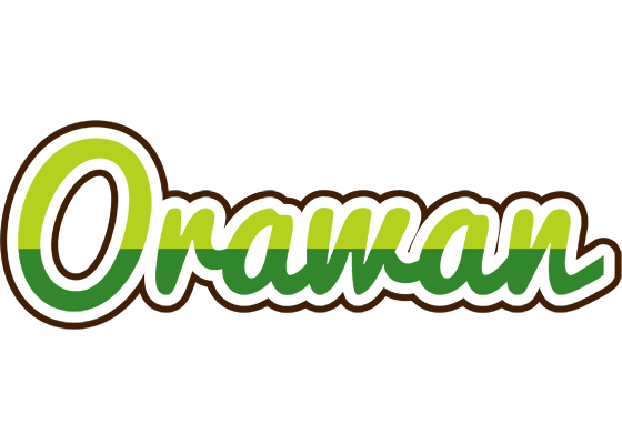 Orawan golfing logo