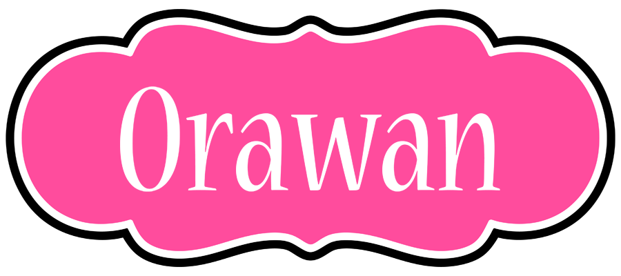 Orawan invitation logo