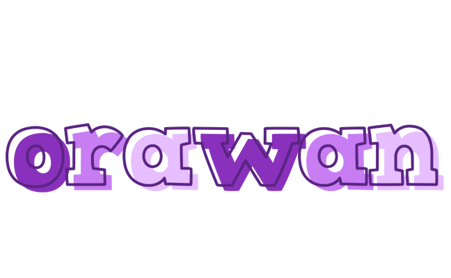 Orawan sensual logo