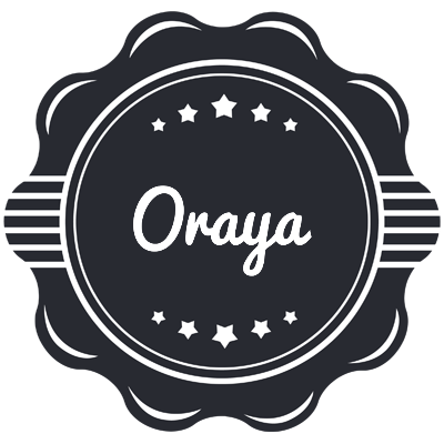 Oraya badge logo