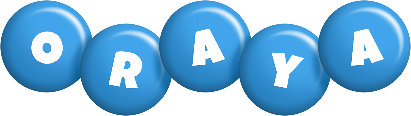 Oraya candy-blue logo