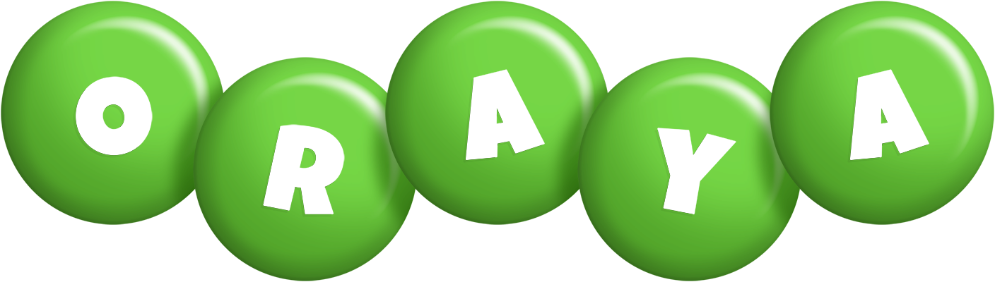 Oraya candy-green logo