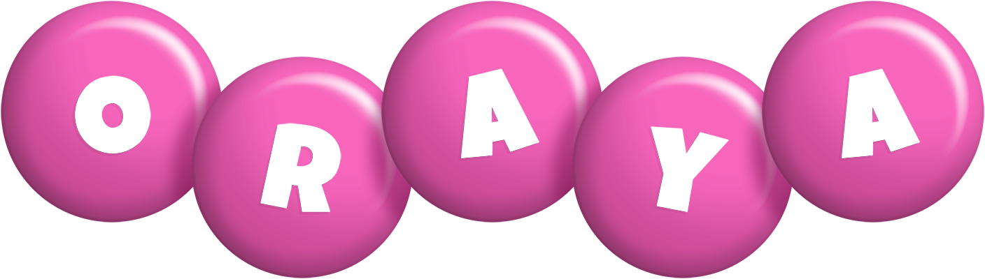 Oraya candy-pink logo