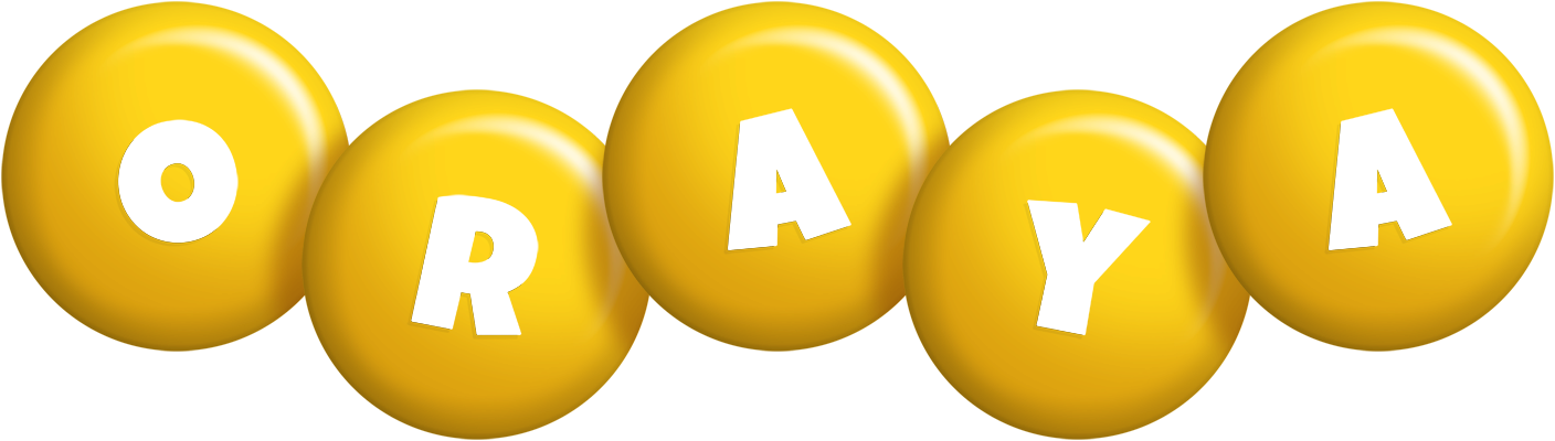 Oraya candy-yellow logo