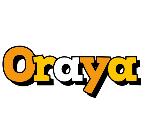 Oraya cartoon logo