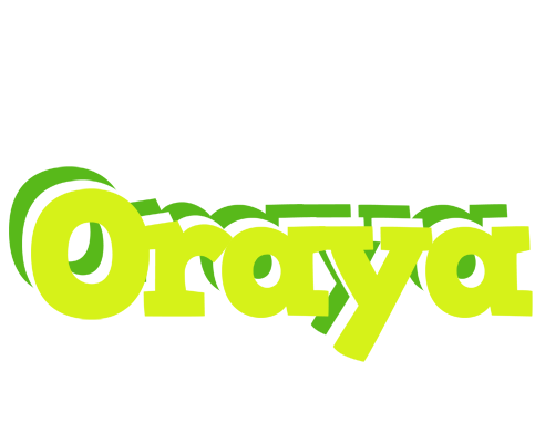 Oraya citrus logo