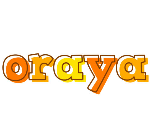 Oraya desert logo