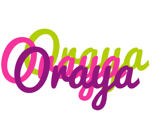 Oraya flowers logo