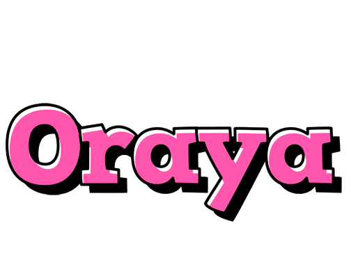 Oraya girlish logo