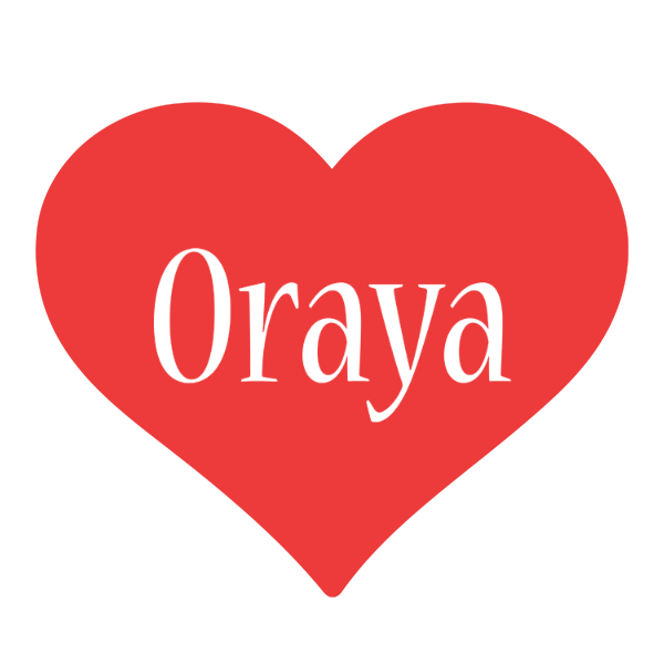 Oraya love logo