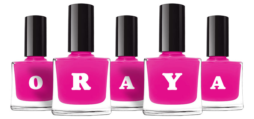 Oraya nails logo