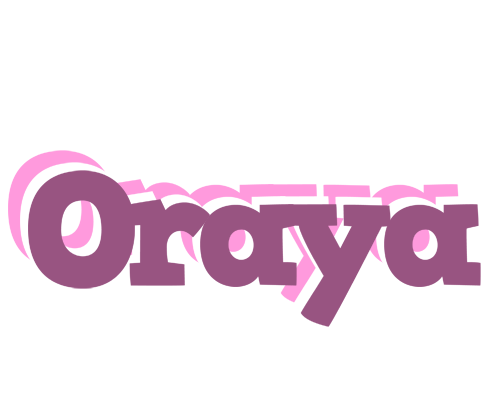 Oraya relaxing logo