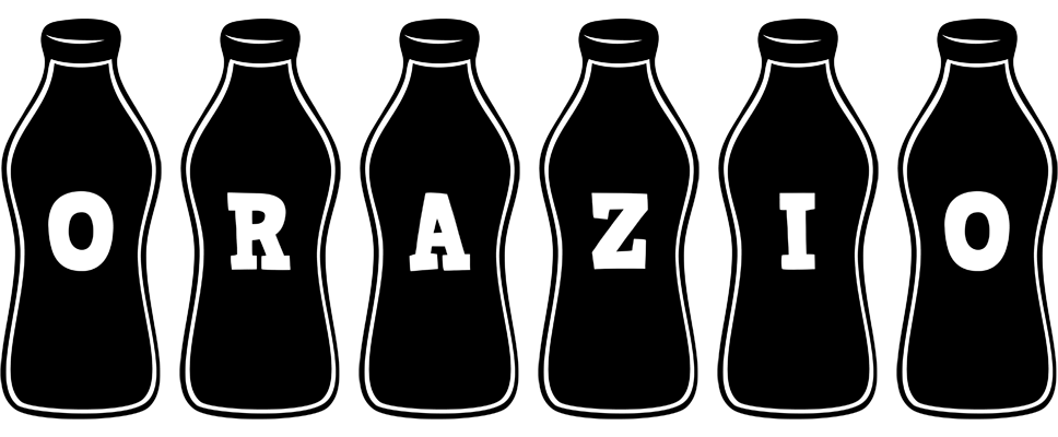Orazio bottle logo